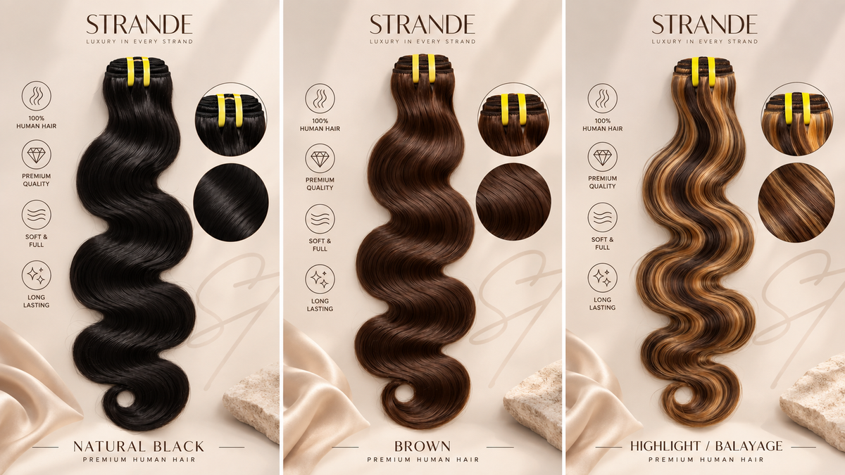 Body Wave 3-Bundle Set, 20" + 22" + 24"